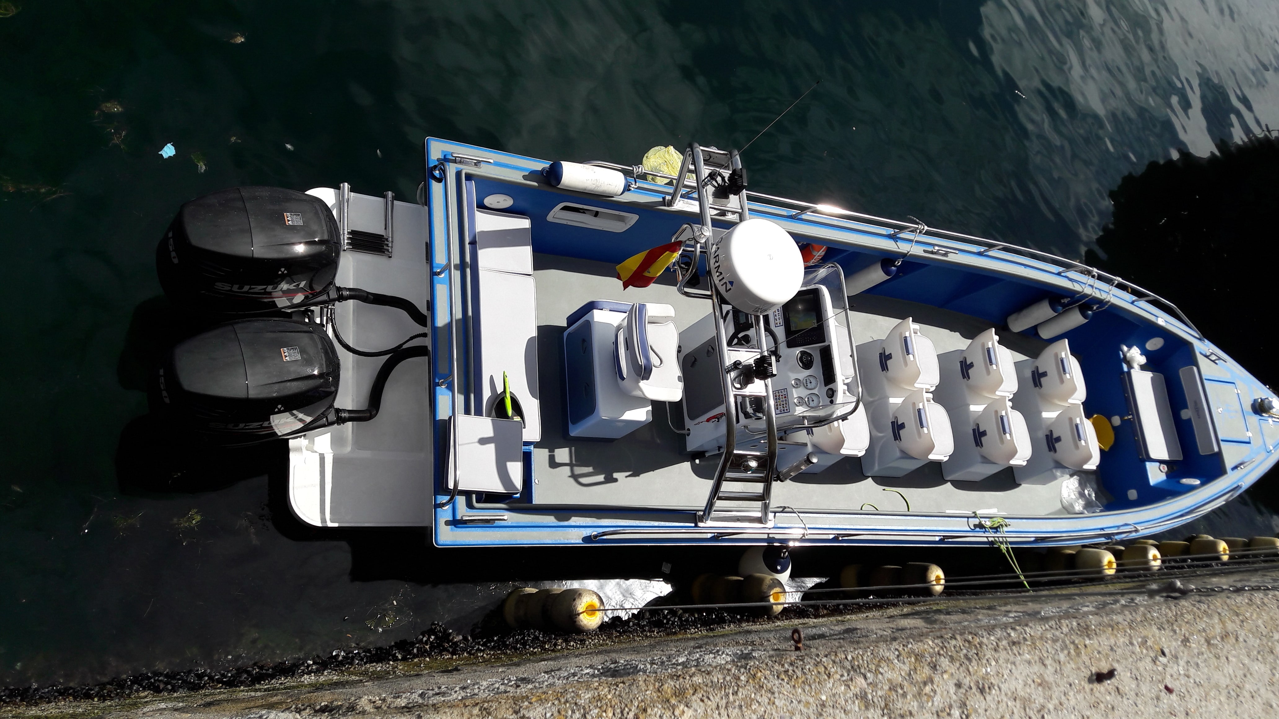 barco ría de arousa 2 min